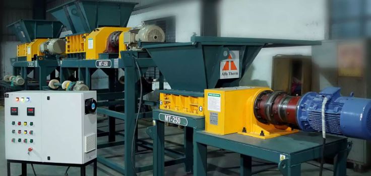 Twin Shaft Shredder -1